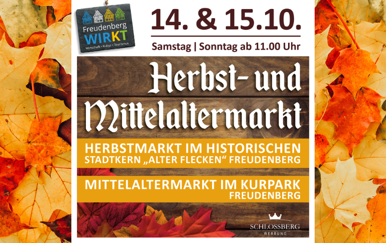 Herbst- und Mittelaltermarkt in Freudenberg
