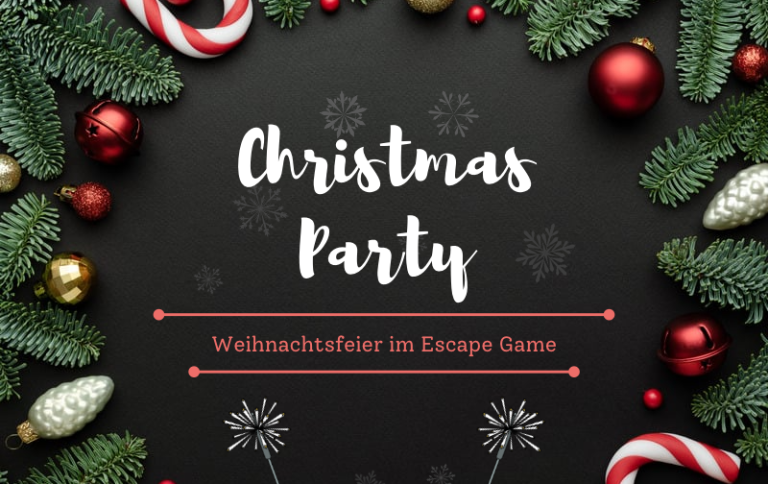 Weihnachtsfeier im Escape Game